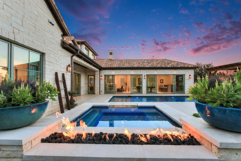 Chandler swimming pool fire pit Chandler swimming pool fire pit